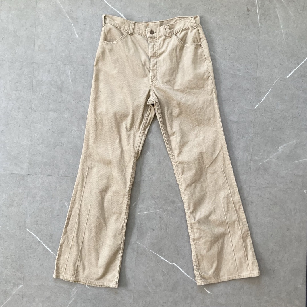 80´s Levi´s フレアパンツ コーデュロイ ベージュ
