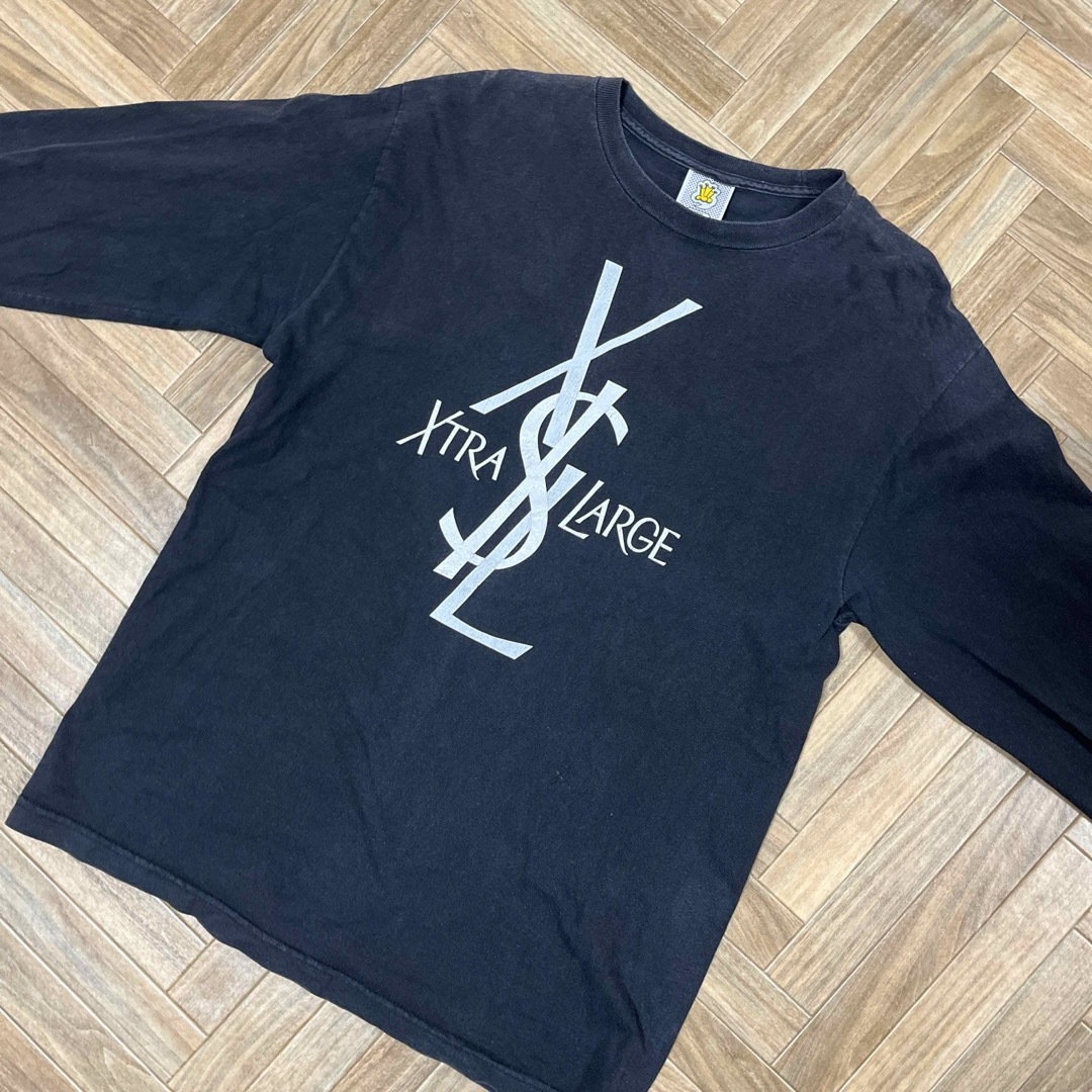 XLARGE(エクストララージ)のＸ-LARGE  YSL パロディロンT メンズのトップス(Tシャツ/カットソー(七分/長袖))の商品写真