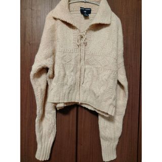 ラルフローレン(Ralph Lauren)のRalph Lauren ラルフローレン レースアップ 短丈 ニット(ニット/セーター)