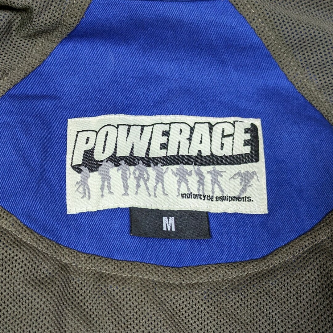 POWERAGE M-65 コットンライダース Mサイズ しゃぼん玉 メンズのジャケット/アウター(ライダースジャケット)の商品写真
