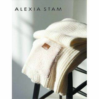 アリシアスタン(ALEXIA STAM)のALEXIA STAM Boa Pocket Knit Scarfアリシアスタン(その他)