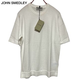 JOHN SMEDLEY - 新品未使用❗️JOHN SMEDLEY ジョンスメドレー ニットT S 白