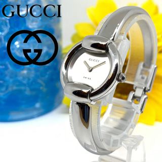 グッチ(Gucci)の【GUCCI】グッチ　レディース腕時計　バングル　人気　新品電池です☆(腕時計)