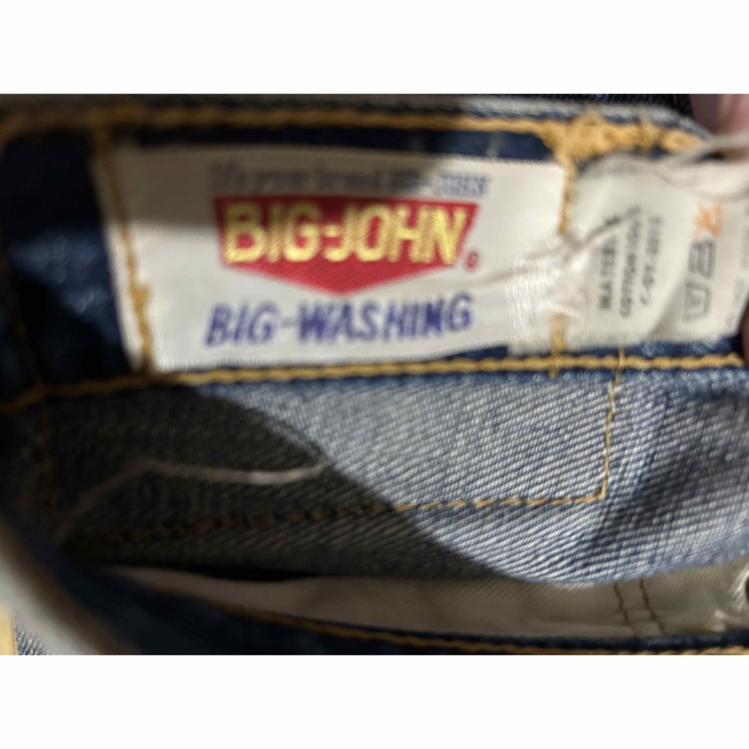 BIG JOHN(ビッグジョン)の70s ヴィンテージ BIG JOHN TALONジップ　パッチワーク レディースのパンツ(デニム/ジーンズ)の商品写真