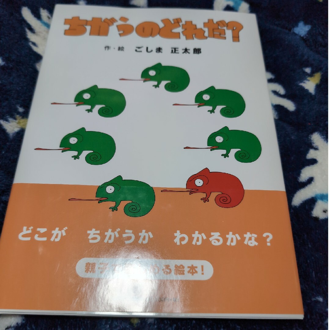 〈美品〉ちがうのどれだ？　親子で楽しめる本　ごしま正太郎　絵本　児童書 エンタメ/ホビーの本(絵本/児童書)の商品写真