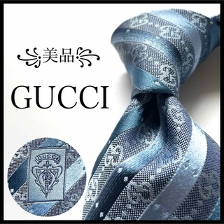Gucci - GUCCI グッチ 本物 未使用 タグ無し新品 ネクタイの通販｜ラクマ