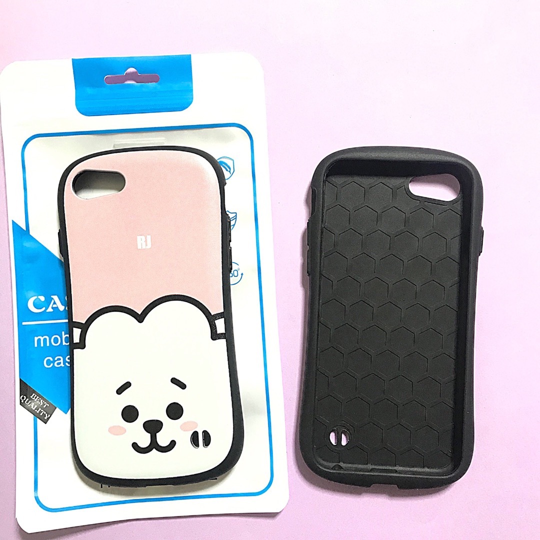 【セール価格】　BT21 RJ ジン　iPhoneSE3/SE2 スマホケース スマホ/家電/カメラのスマホアクセサリー(iPhoneケース)の商品写真