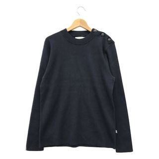 プチバトー(PETIT BATEAU)のプチバトー クルーネック 長袖Tシャツ 肩ボタン付 レディース XL(Tシャツ(長袖/七分))