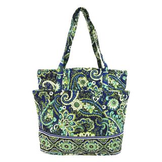 ヴェラブラッドリー(Vera Bradley)の美品 ヴェラブラッドリー ペイズリー柄キルティングトートバッグ レディース(トートバッグ)