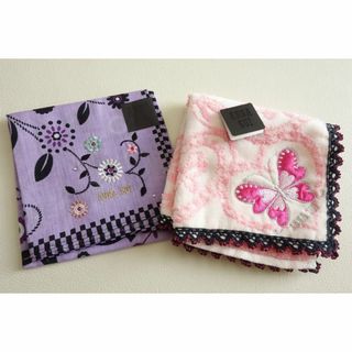 アナスイ(ANNA SUI)の新品 ANNA SUI アナスイ ハンカチ & タオルハンカチ セット(ハンカチ)