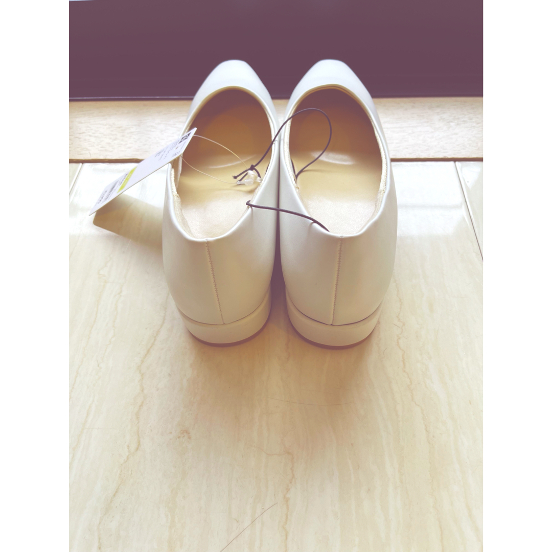 GU(ジーユー)のマシュマロローヒールパンプス　23.5cm  入学式 レディースの靴/シューズ(ハイヒール/パンプス)の商品写真