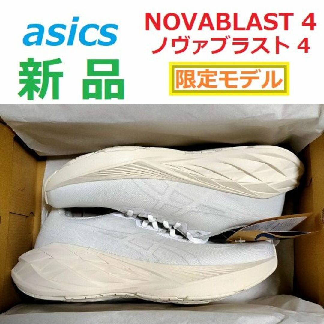 asics(アシックス)の限定色29㎝新品最後　NOVABLAST 4　ノヴァブラスト 4　ノバブラスト スポーツ/アウトドアのランニング(シューズ)の商品写真