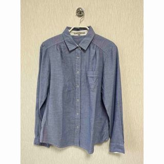 ギャップ(GAP)のGAP シャンブレーシャツ M(シャツ/ブラウス(長袖/七分))