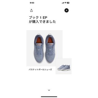 ナイキ(NIKE)のNike Book 1 EP "Mirage V2"(スニーカー)