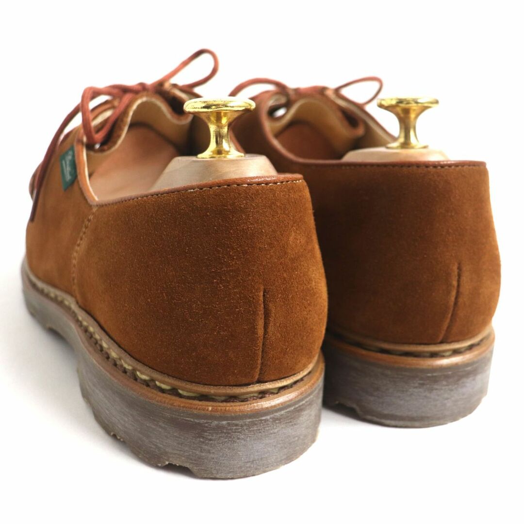 Paraboot(パラブーツ)の未使用品▼Paraboot パラブーツ ミカエル スウェードレザー チロリアンシューズ ブラウン 40 1/2 メンズ フランス製 保存袋付き メンズの靴/シューズ(その他)の商品写真