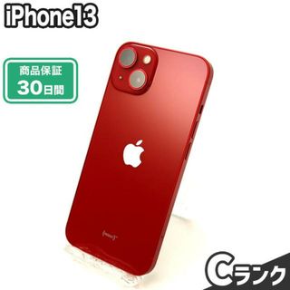 アイフォーン(iPhone)のNW制限有 SIMロック解除済み iPhone13 512GB Cランク 本体【ReYuuストア】 プロダクトレッド(スマートフォン本体)