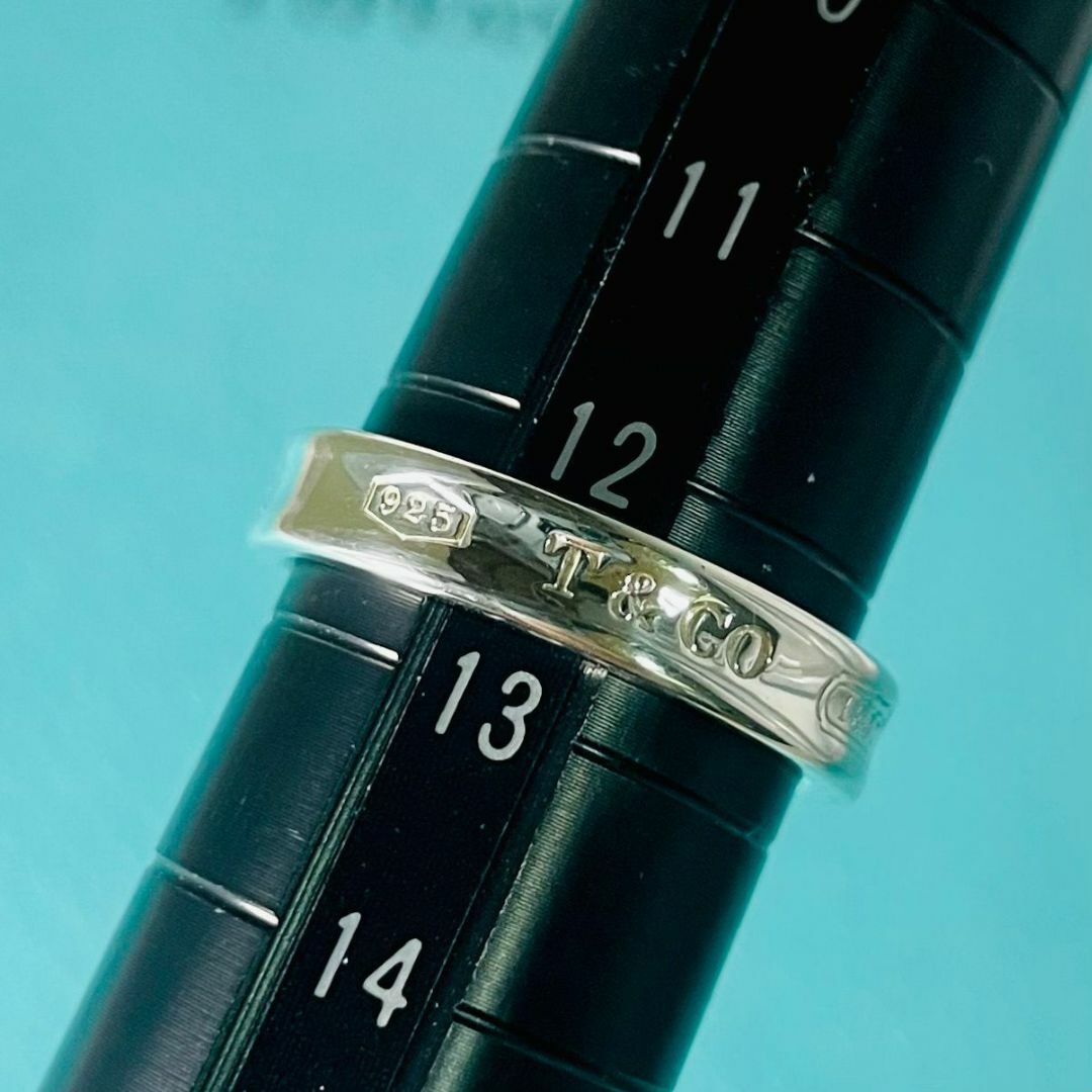 Tiffany & Co.(ティファニー)の12.5号 ティファニー ナロー 1837 シルバー リング 指輪 ★756 レディースのアクセサリー(リング(指輪))の商品写真
