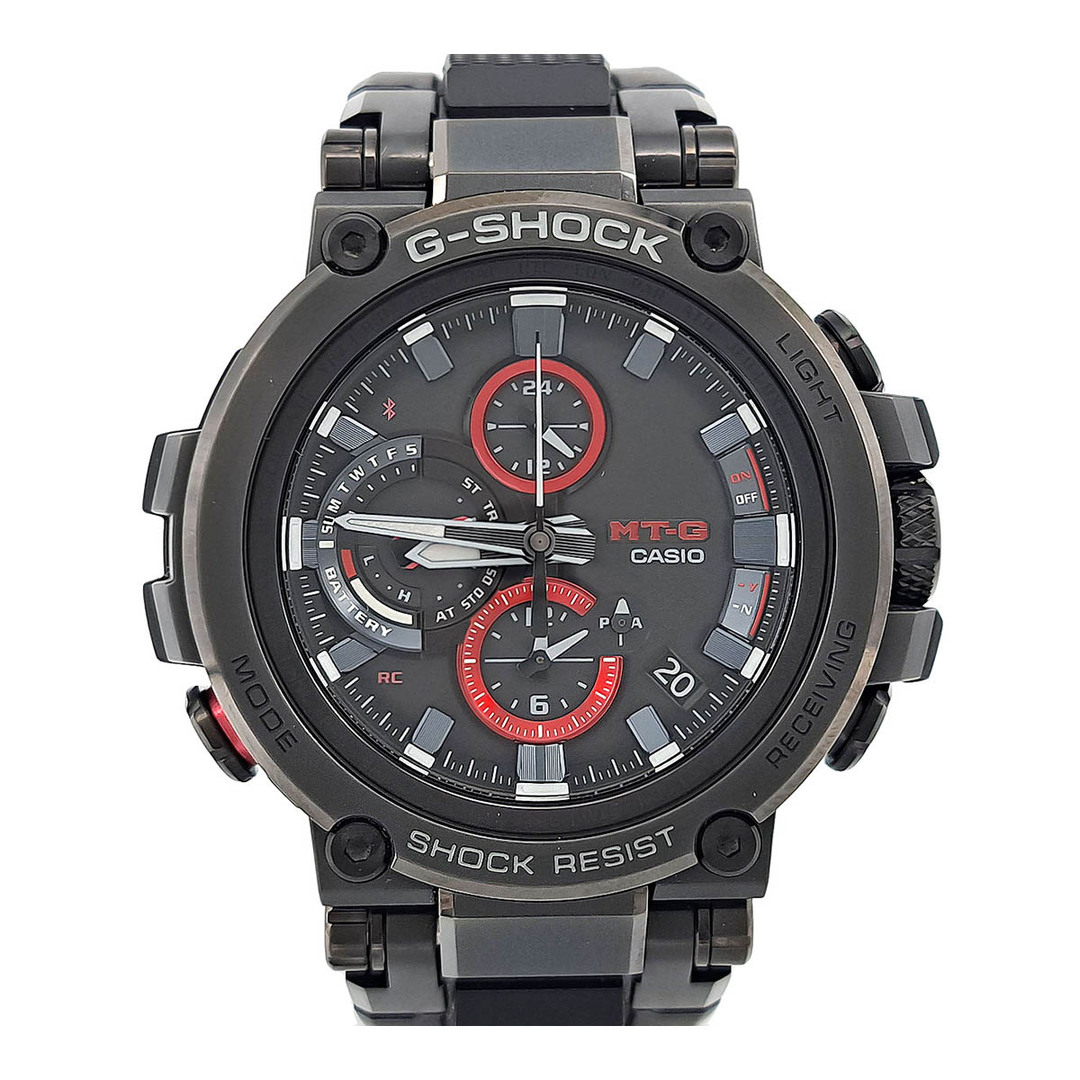 CASIO(カシオ)のカシオ G-SHOCK MT-G MTG-B1000B-1AJF ソーラー 樹脂 ステンレススティール メンズ CASIO 【中古】 【時計】 メンズの時計(腕時計(アナログ))の商品写真