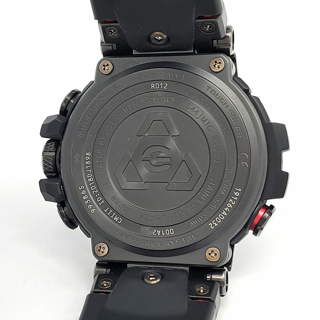 CASIO(カシオ)のカシオ G-SHOCK MT-G MTG-B1000B-1AJF ソーラー 樹脂 ステンレススティール メンズ CASIO 【中古】 【時計】 メンズの時計(腕時計(アナログ))の商品写真