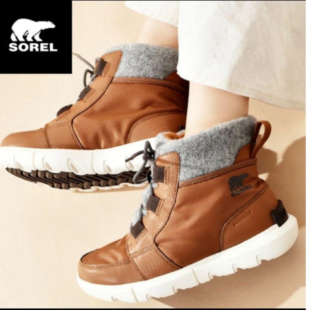 SOREL(ソレル)の【新品】SOREL　ソレル　エクスプローラー2 カーニバルフェルト　スノーブーツ レディースの靴/シューズ(ブーツ)の商品写真