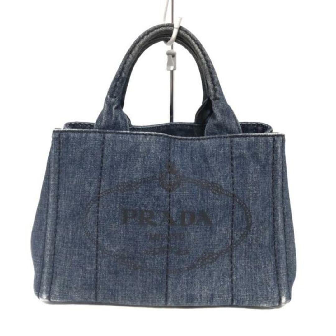 PRADA(プラダ) トートバッグ CANAPA BN2439 ダークネイビー デニム