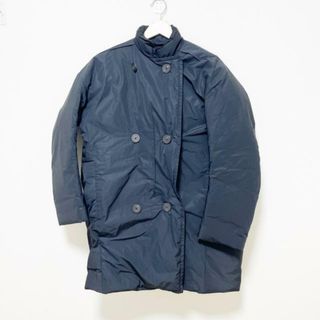 ジルサンダー(Jil Sander)のJILSANDER(ジルサンダー) ダウンコート サイズ34 XS レディース美品  - ダークネイビー 長袖/冬(ダウンコート)