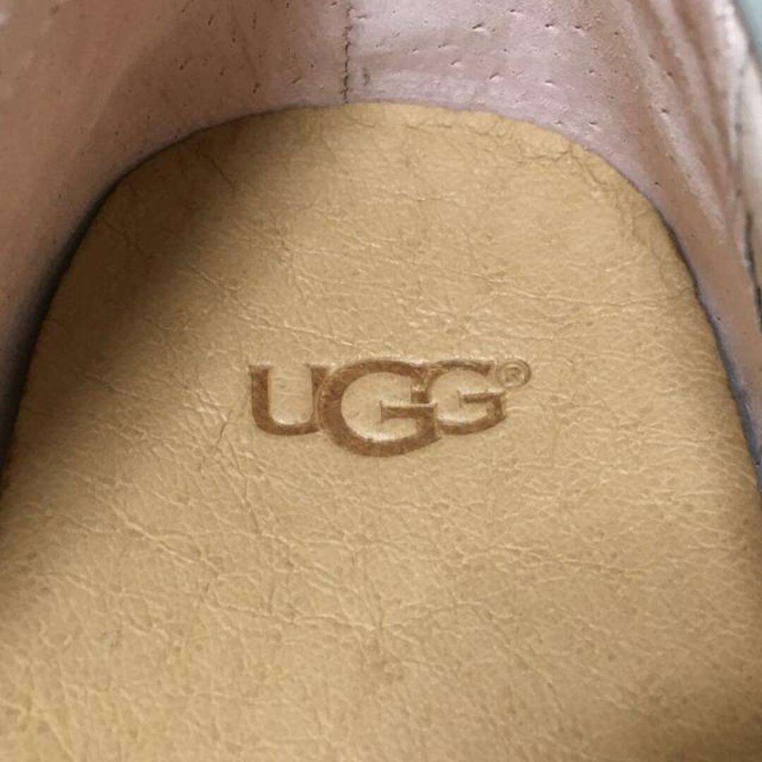 UGG(アグ)のUGG(アグ) スリッポン 24.5 レディース - 1098209W ライトグレー レザー レディースの靴/シューズ(その他)の商品写真