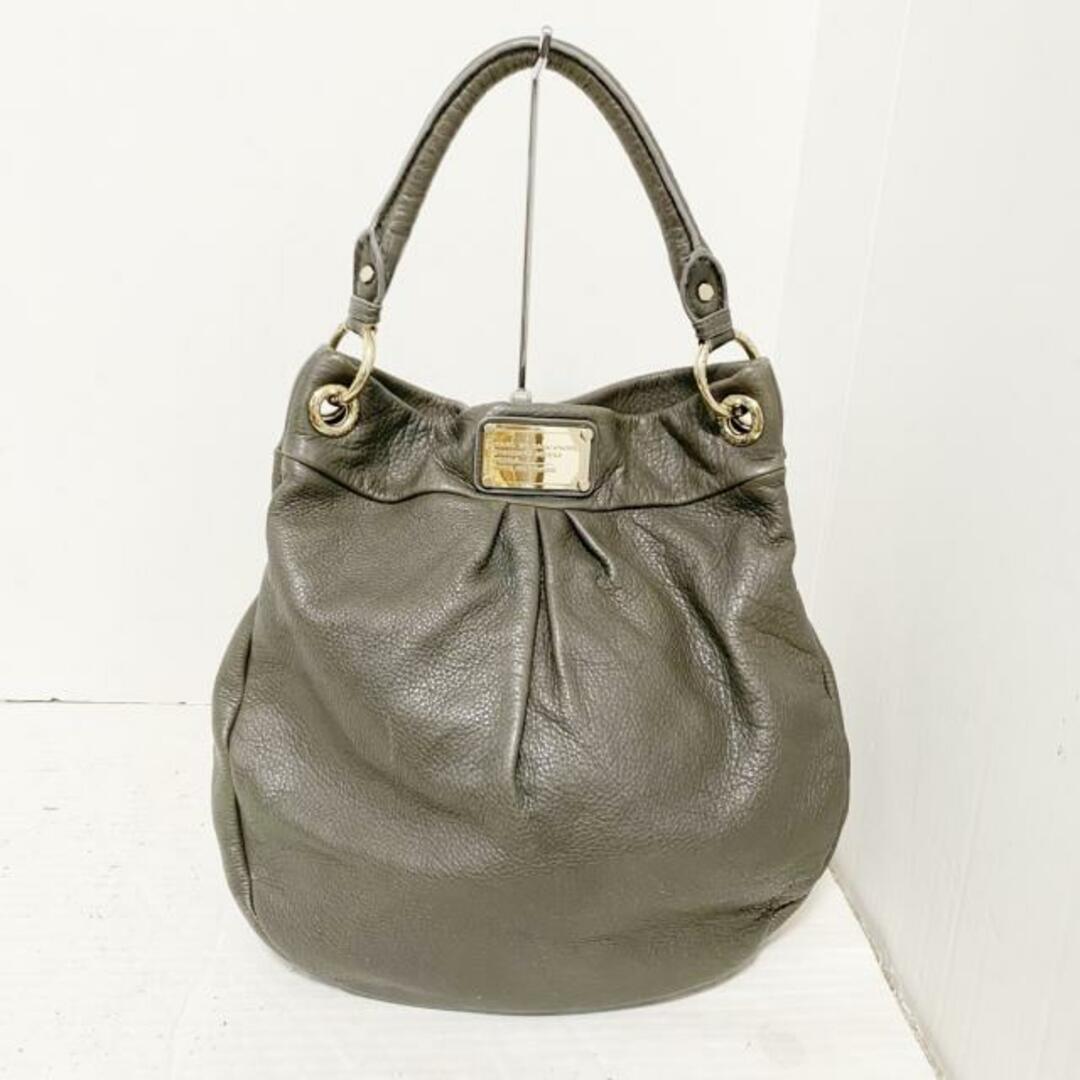 MARC BY MARC JACOBS(マークバイマークジェイコブス)のMARC BY MARC JACOBS(マークバイマークジェイコブス) ハンドバッグ - グレー レザー レディースのバッグ(ハンドバッグ)の商品写真