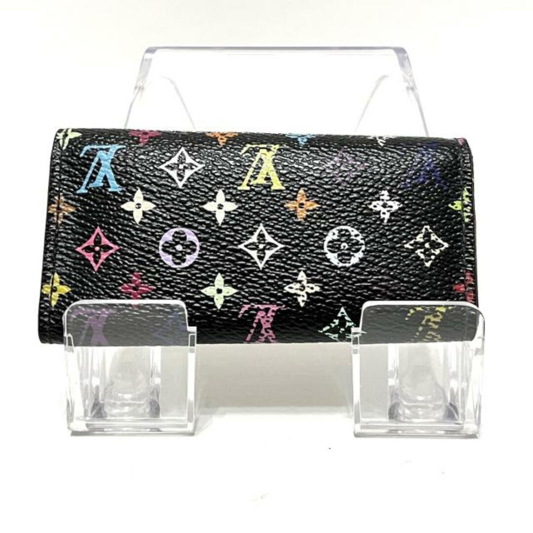 LOUIS VUITTON(ルイヴィトン)のLOUIS VUITTON(ルイヴィトン) キーケース モノグラムマルチカラー ミュルティクレ4 M93732 ノワール イニシャル刻印 モノグラム･マルチカラー キャンバス レディースのファッション小物(キーケース)の商品写真