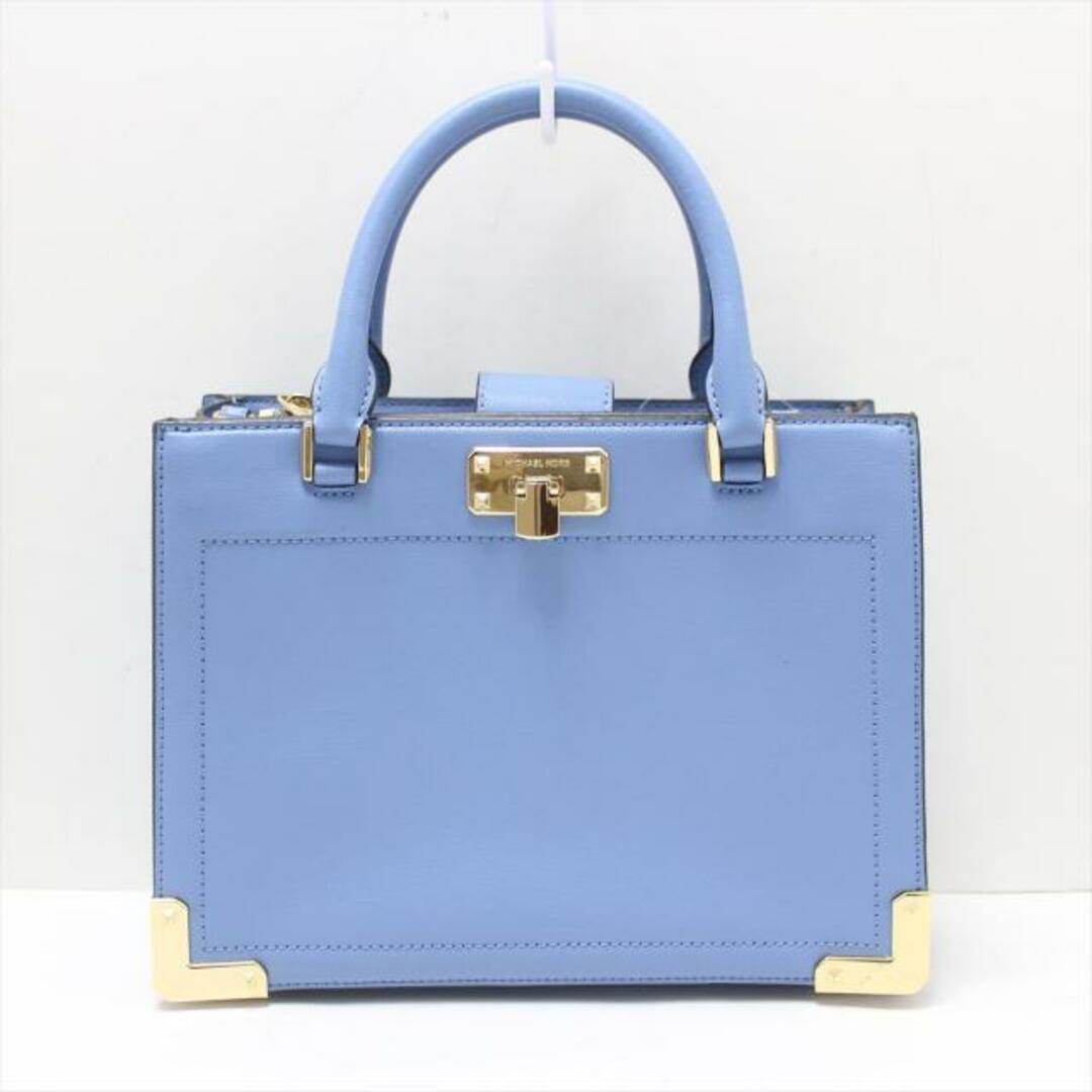 MICHAEL KORS(マイケルコース) トートバッグ美品 - ライトブルー MICHAEL KORS(マイケルコース) トートバッグ美品 - ライトブルー