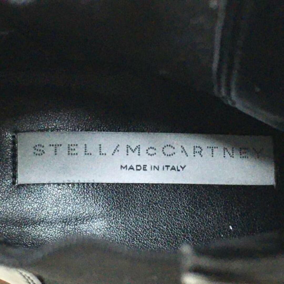 Stella McCartney(ステラマッカートニー)のstellamccartney(ステラマッカートニー) ショートブーツ 36 1/2 レディース - 黒×白×マルチ サイドゴア 合皮×ラバー レディースの靴/シューズ(ブーツ)の商品写真