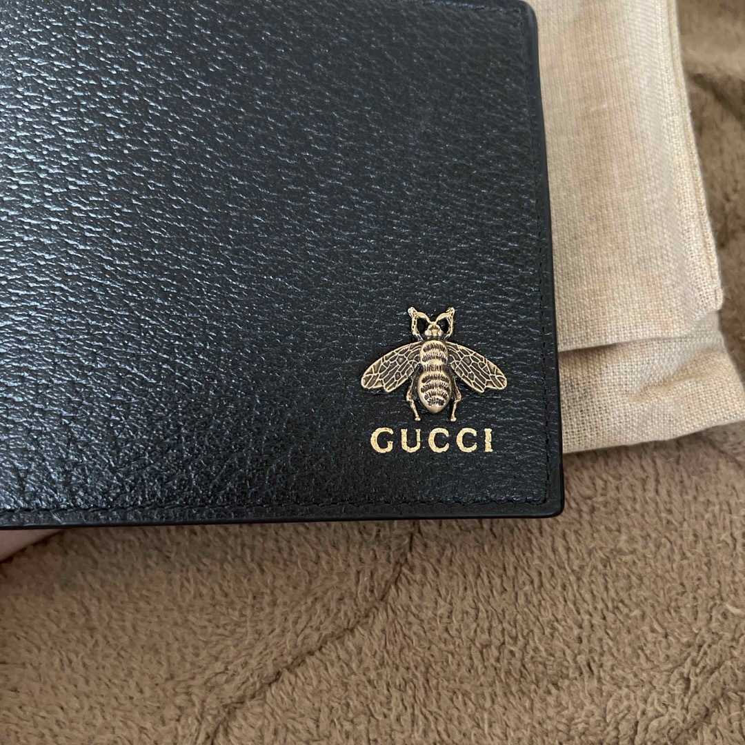 Gucci(グッチ)のグッチ　GUCCI 財布　蜂　ハチ　箱付き　ラッピング　プレゼント メンズのファッション小物(折り財布)の商品写真