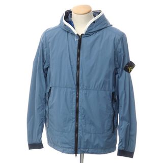 ストーンアイランド(STONE ISLAND)の【中古】ストーンアイランド STONE ISLAND ストレッチナイロン シェルジャケット ブルー【サイズS】【メンズ】(マウンテンパーカー)