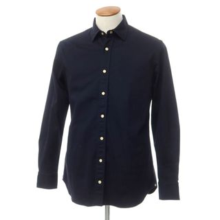 ラルディーニ(LARDINI)の【中古】ラルディーニ LARDINI コットン カジュアルシャツ ネイビー【サイズ39】【メンズ】(シャツ)