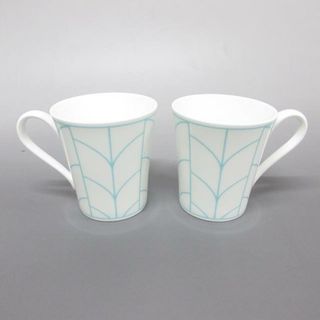 ティファニー(Tiffany & Co.)のTIFFANY&Co.(ティファニー) 食器新品同様  - 白×ティファニーブルー マグカップ×2点 陶器(その他)