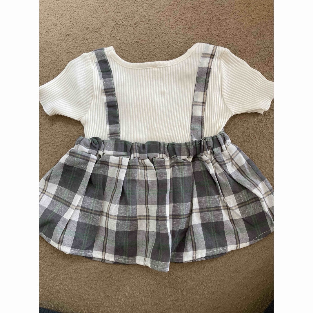 新品　トップス　90 キッズ/ベビー/マタニティのキッズ服女の子用(90cm~)(Tシャツ/カットソー)の商品写真