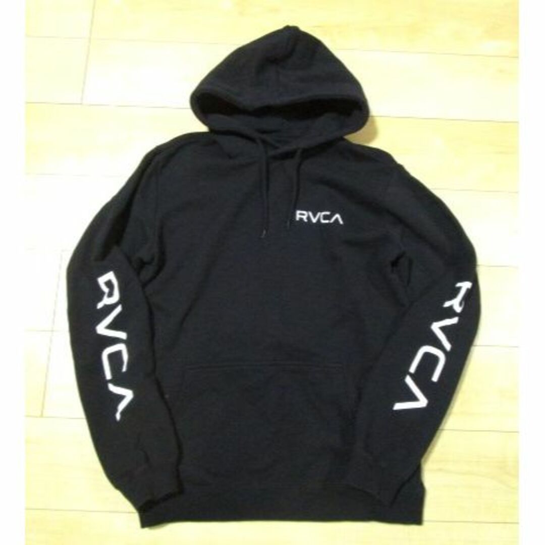 RVCA(ルーカ)のRVCA ルーカ　プルパーカースウェットパーカー☆袖ロゴあり♪ メンズのトップス(パーカー)の商品写真