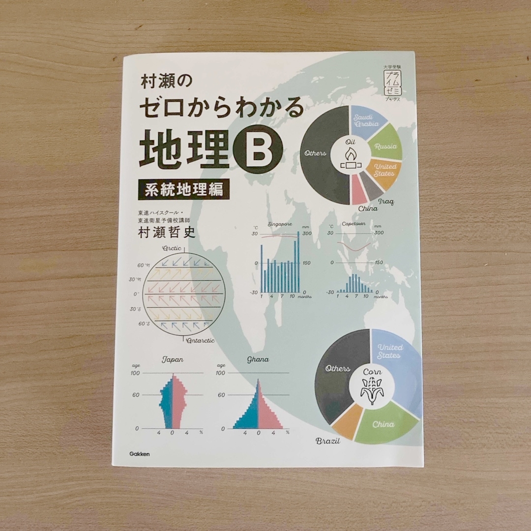 村瀬のゼロからわかる地理Ｂ　系統地理編 エンタメ/ホビーの本(語学/参考書)の商品写真