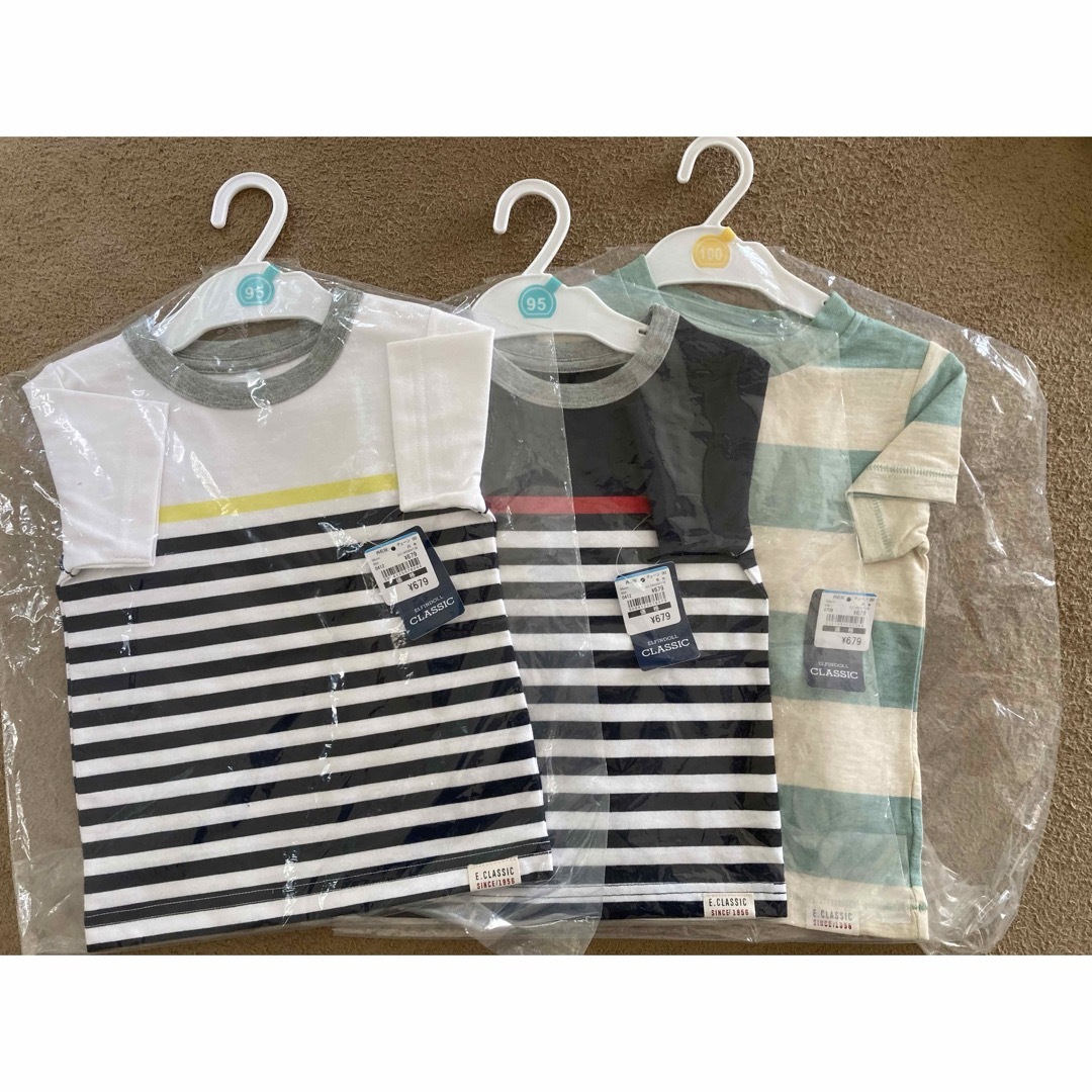 新品　Tシャツ　95.100 キッズ/ベビー/マタニティのキッズ服男の子用(90cm~)(Tシャツ/カットソー)の商品写真