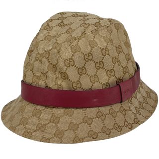 グッチ(Gucci)のグッチ GG柄 バケットハット レディース 【中古】(ハット)