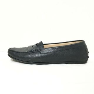 トッズ(TOD'S)のTOD'S(トッズ) ローファー 35 レディース - 黒 レザー(ローファー/革靴)