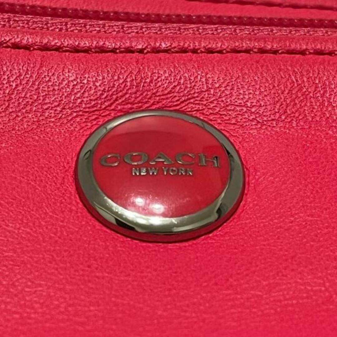 COACH(コーチ)のCOACH(コーチ) 長財布 - ピンク×アイボリー /フラワー(花) レザー×化学繊維 レディースのファッション小物(財布)の商品写真