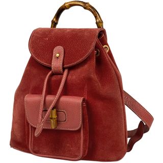 グッチ(Gucci)のグッチ バンブー ミニ リュックサック レディース 【中古】(リュック/バックパック)