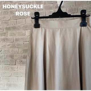 ハニーサックルローズ(HONEYSUCKLE ROSE)のHONEYSUCKLE ROSE スエード ロングスカート(ロングスカート)