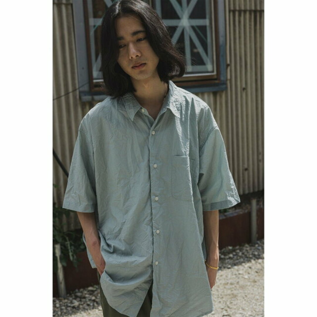 BEAMS(ビームス)の【SEAFOAM】BEAMS / イージーフィット ブロード ミニレギュラーカラー シャツ その他のその他(その他)の商品写真