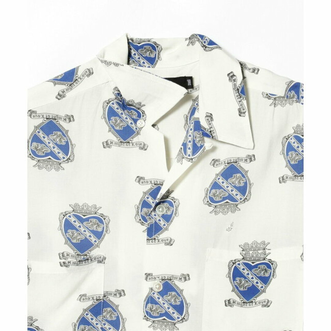 BEAMS(ビームス)の【WHITE_/_BLUE】【XL】VAPORIZE / Short Sleeve Shirt その他のその他(その他)の商品写真