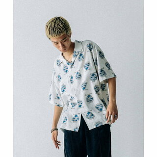 ビームス(BEAMS)の【WHITE_/_BLUE】VAPORIZE / Short Sleeve Shirt(その他)