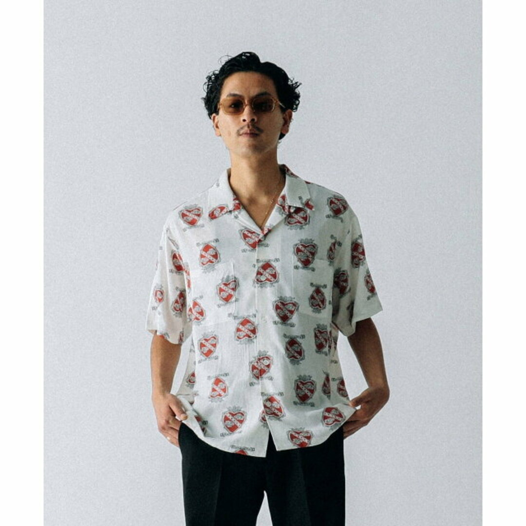 BEAMS(ビームス)の【WHITE_/_RED】VAPORIZE / Short Sleeve Shirt その他のその他(その他)の商品写真