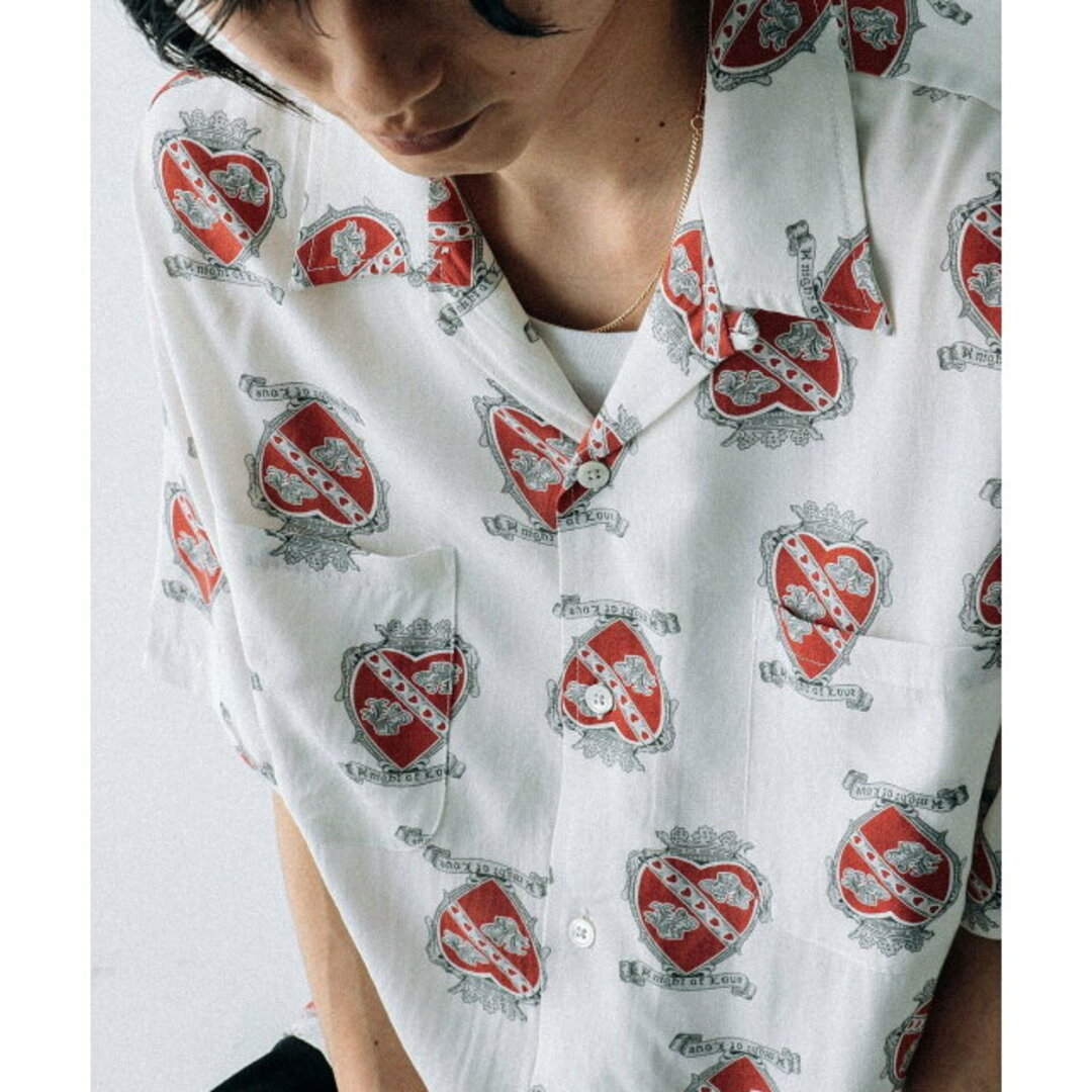 BEAMS(ビームス)の【WHITE_/_RED】VAPORIZE / Short Sleeve Shirt その他のその他(その他)の商品写真