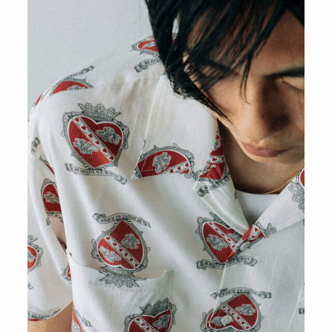 BEAMS(ビームス)の【WHITE_/_RED】VAPORIZE / Short Sleeve Shirt その他のその他(その他)の商品写真